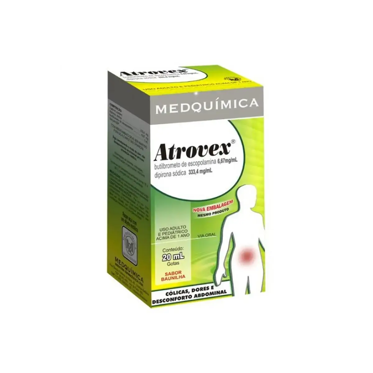 Atrovex 6,67 Mg/ml 333,4 Mg/ml Gotas Medquímica Similar