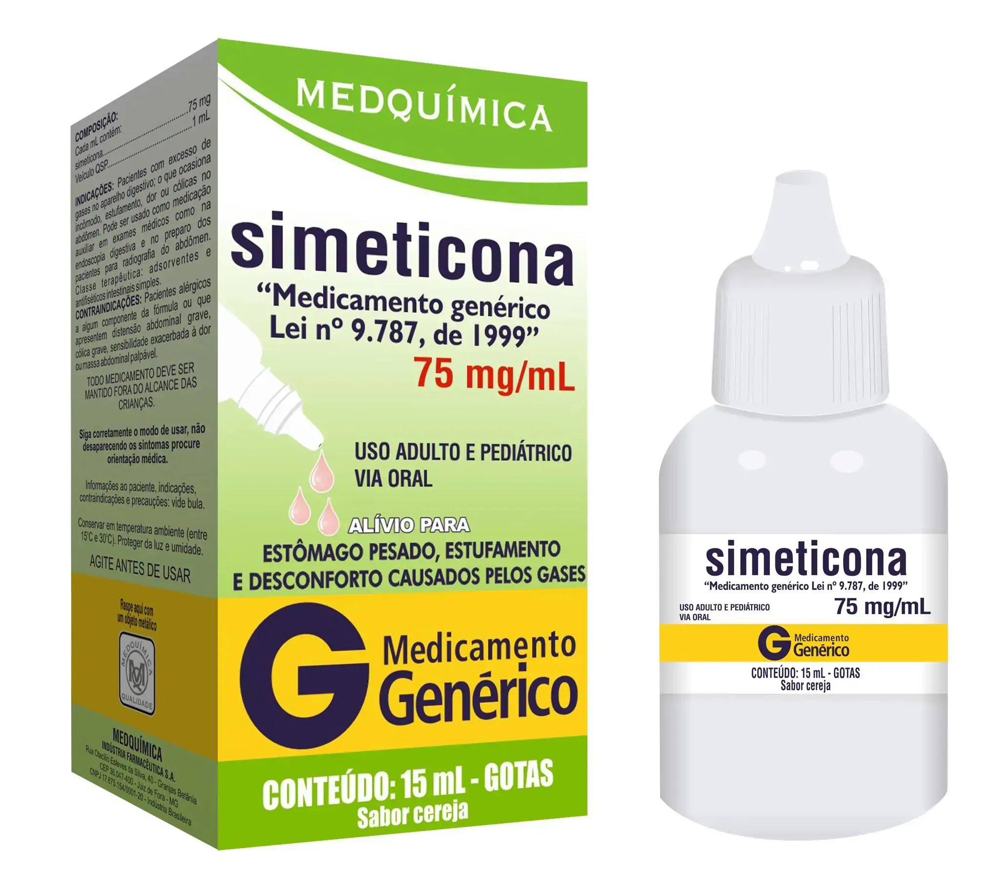 Simeticona Gts 15ml Medq Medquimica