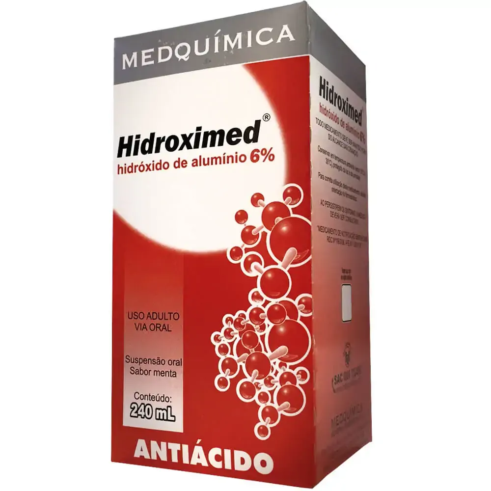 Hidroximed Sabor Menta 61,5 Mg/ml Suspensão Oral Medquímica Similar
