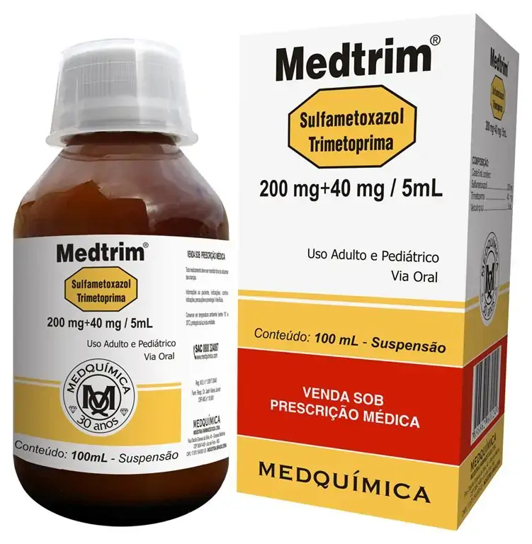 Médiatrim 40 Mg/ml 8 Mg/ml Sus 1 Cp Média