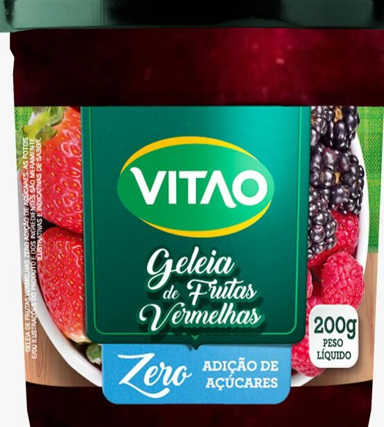 Geleia Frutas Vermelhas Vitao Vidro 200g