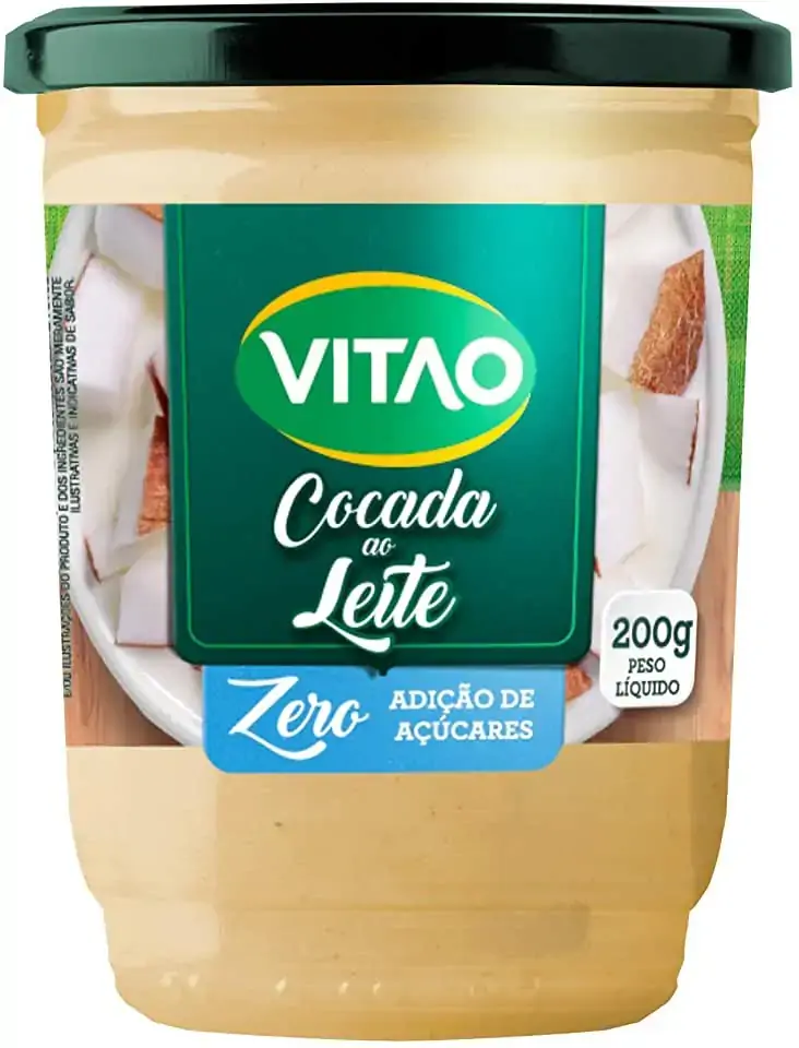 Cocada Ao Leite Vitao Vidro 200g