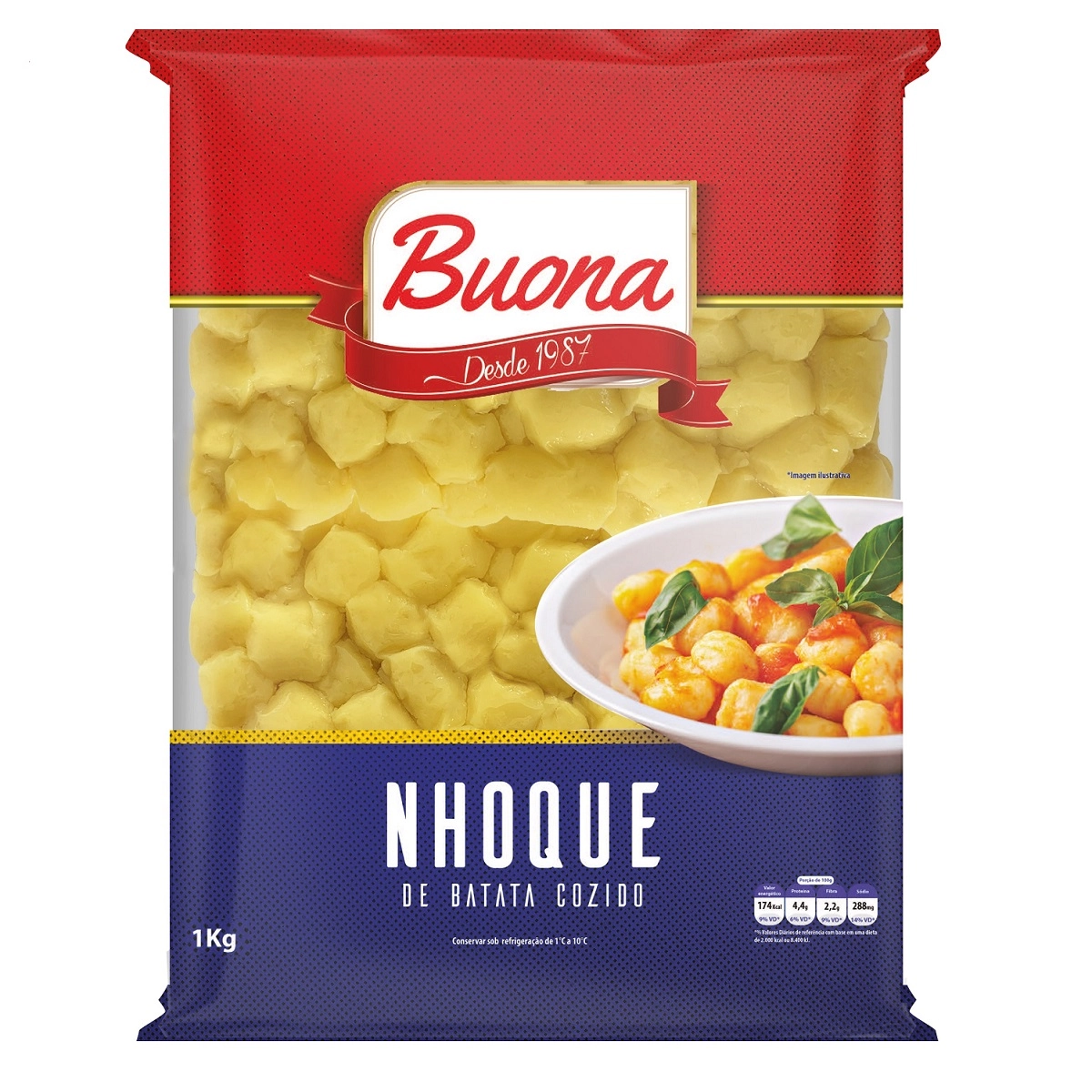 Nhoque Batata 1kg Buona