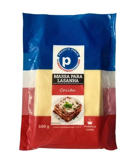 Massa Lazanha Public 500g