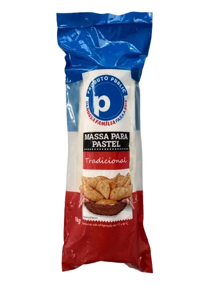 Massa Pastel Public 1kg Rolo