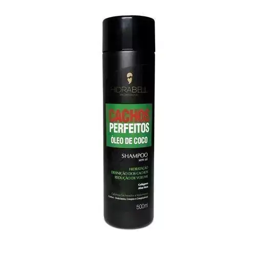 Shampoo Cachos Perfeitos Óleo De Coco 500ml Hidrabell