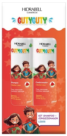 Kit Hidrabell Infantil Lisos Melancia