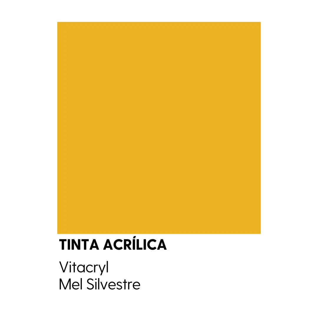 Tinta Emborrachada Acetinada Amarelos - Mel Silvestre - 3 6 Lts