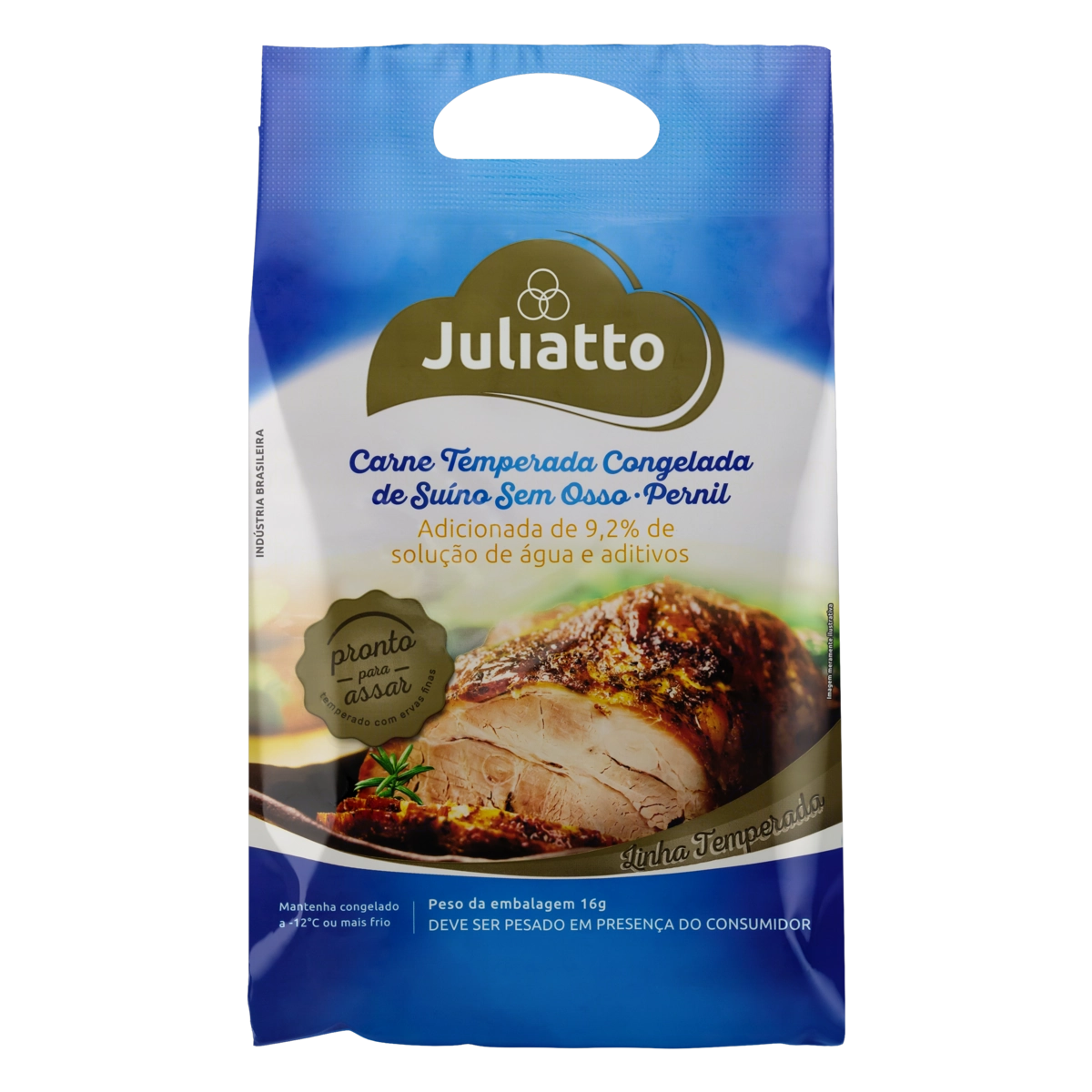 Pernil Suíno Congelado Temperado Sem Osso Juliatto