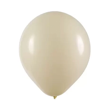 Balao Liso 12 Redondo Marfim C/50 Art Latex