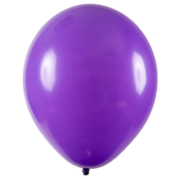 Balao Liso 12 Redondo Roxo C/50 Art Latex
