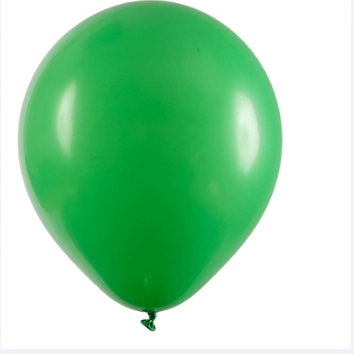 Balao Liso 12 Redondo Verde Folha C/50 Art Latex