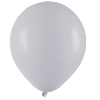 Balao Liso 12 Redondo Cinza C/50 Art Latex
