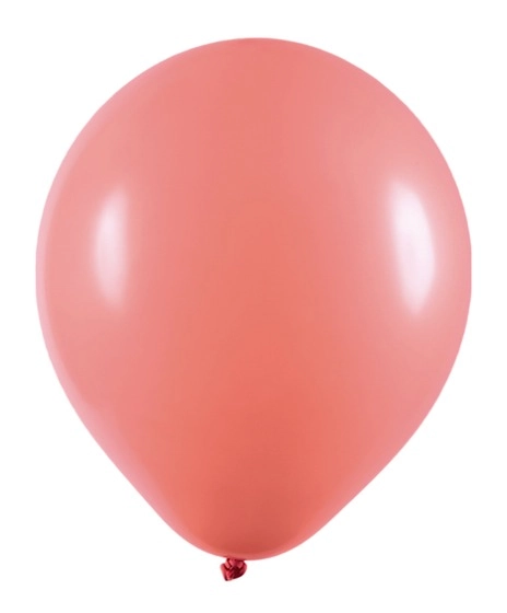 Balao 9 Art Latex Liso Coral 50un 50un