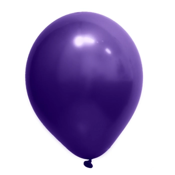 Balao Cromado 16 Roxo C/12 Art Latex