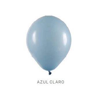 Balao Redondo Azul Claro