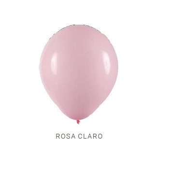 Balao Liso 5 Rosa Claro C/50 Art Latex