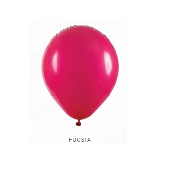 Balao Liso 5 Fucsia C/50 Art Latex