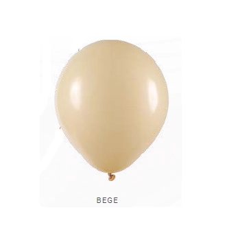 Balao Liso 5 Bege C/50 Art Latex