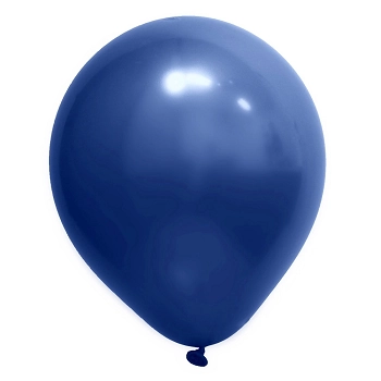 Balao Cromado 16 Azul C/12 Art Latex