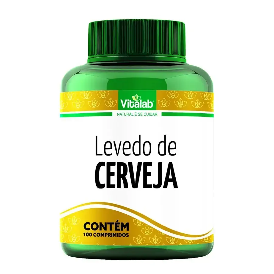 Levedo De Cerveja 100 Comprimidos Vitalab