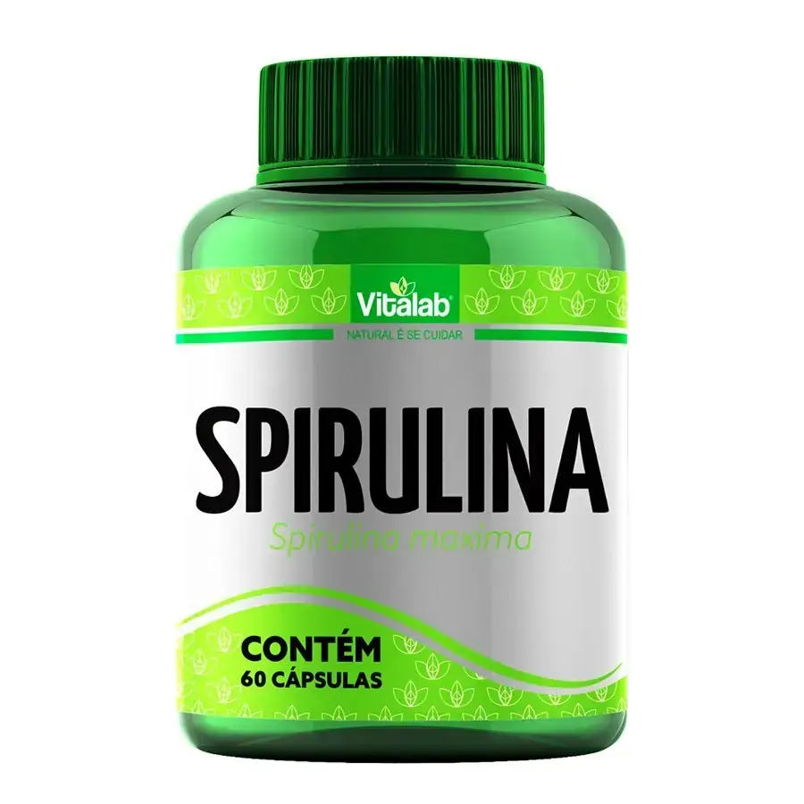 Spirulina 60 Caps V.l Laboratorio Vitalab