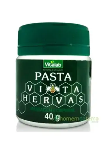 Pasta Para Massagem Corporal Vita Hervas 40g