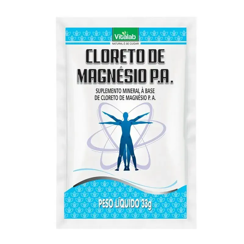 Cloreto De Magnésio Sachê P.a. Vitalab 33g