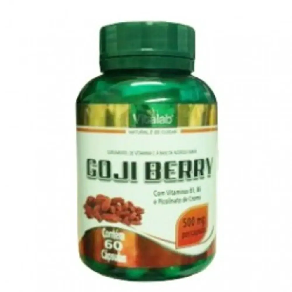 Goji Berry 500mg 60 Caps Vitalab