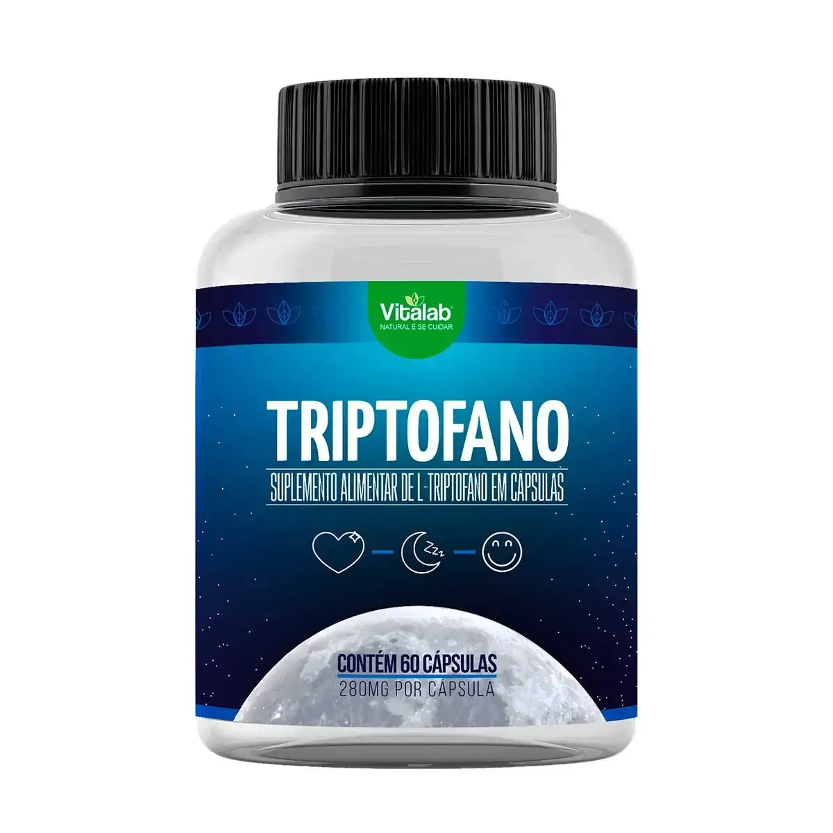 Triptofano Vitalab Frasco 60 Cápsulas