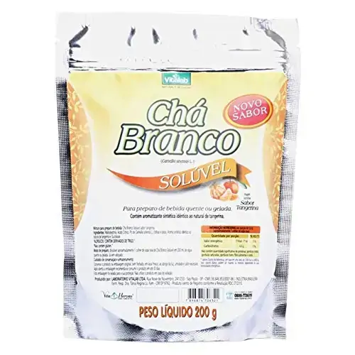 Cha Branco Soluvel Tangerina Pack 200g