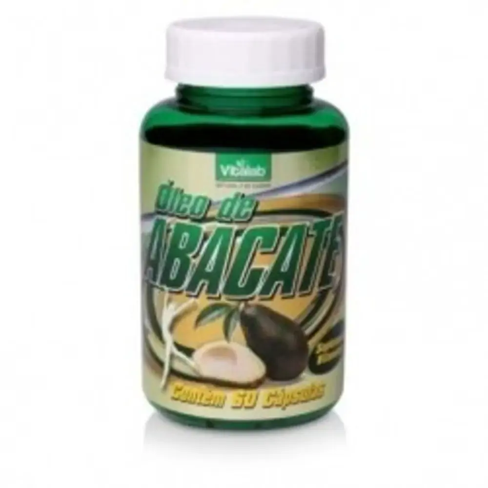 Oleo De Abacate 1000mg 60 Caps Vitalab