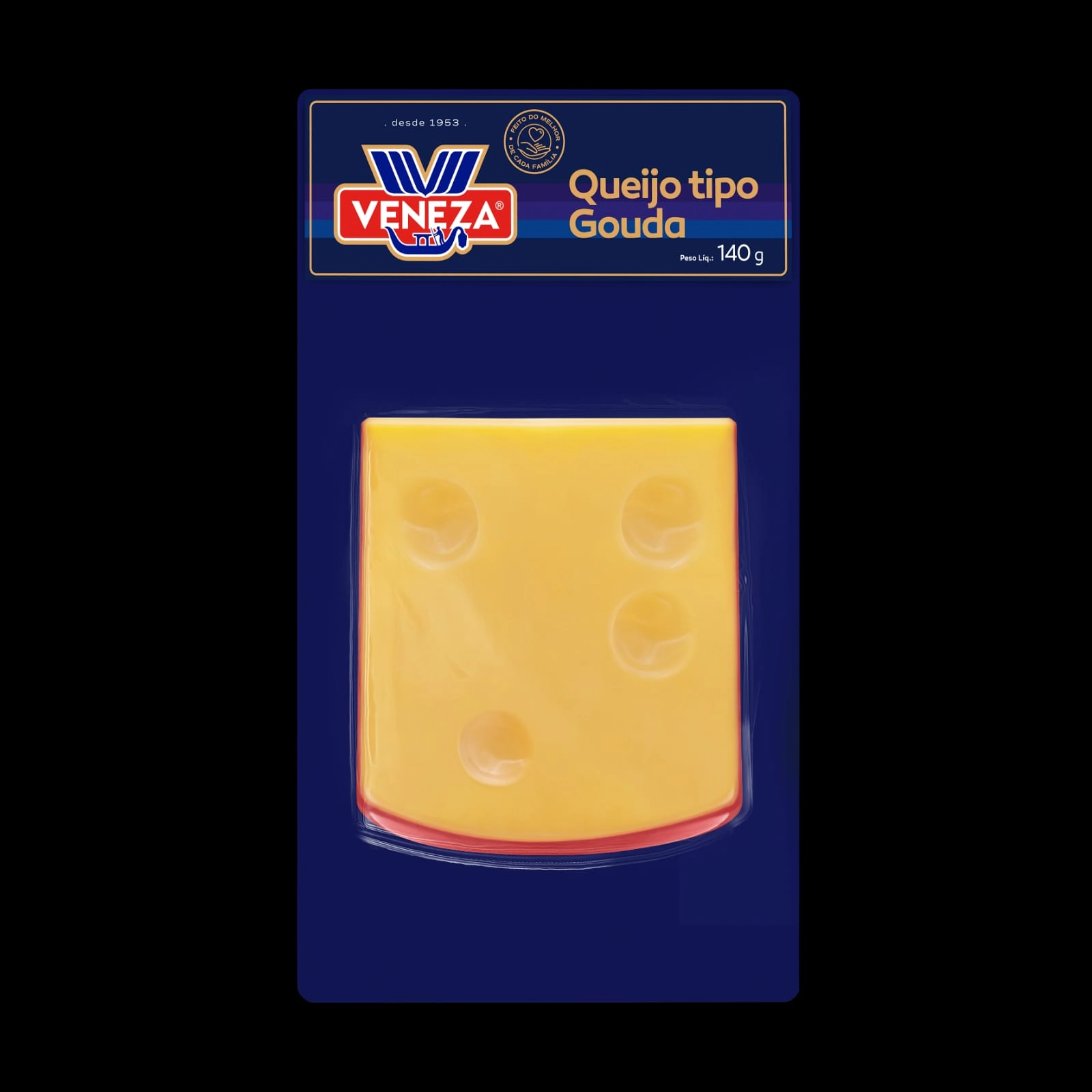 Queijo Veneza 140g Gouda Frac