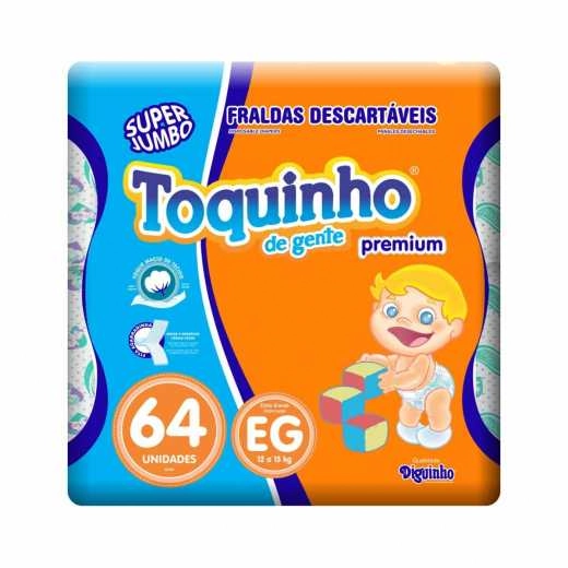 Fralda Toquinho De Gente Premium Tamanho Xg