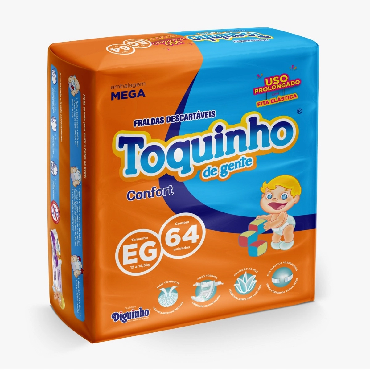 Toquinho Confort Mega Eg64