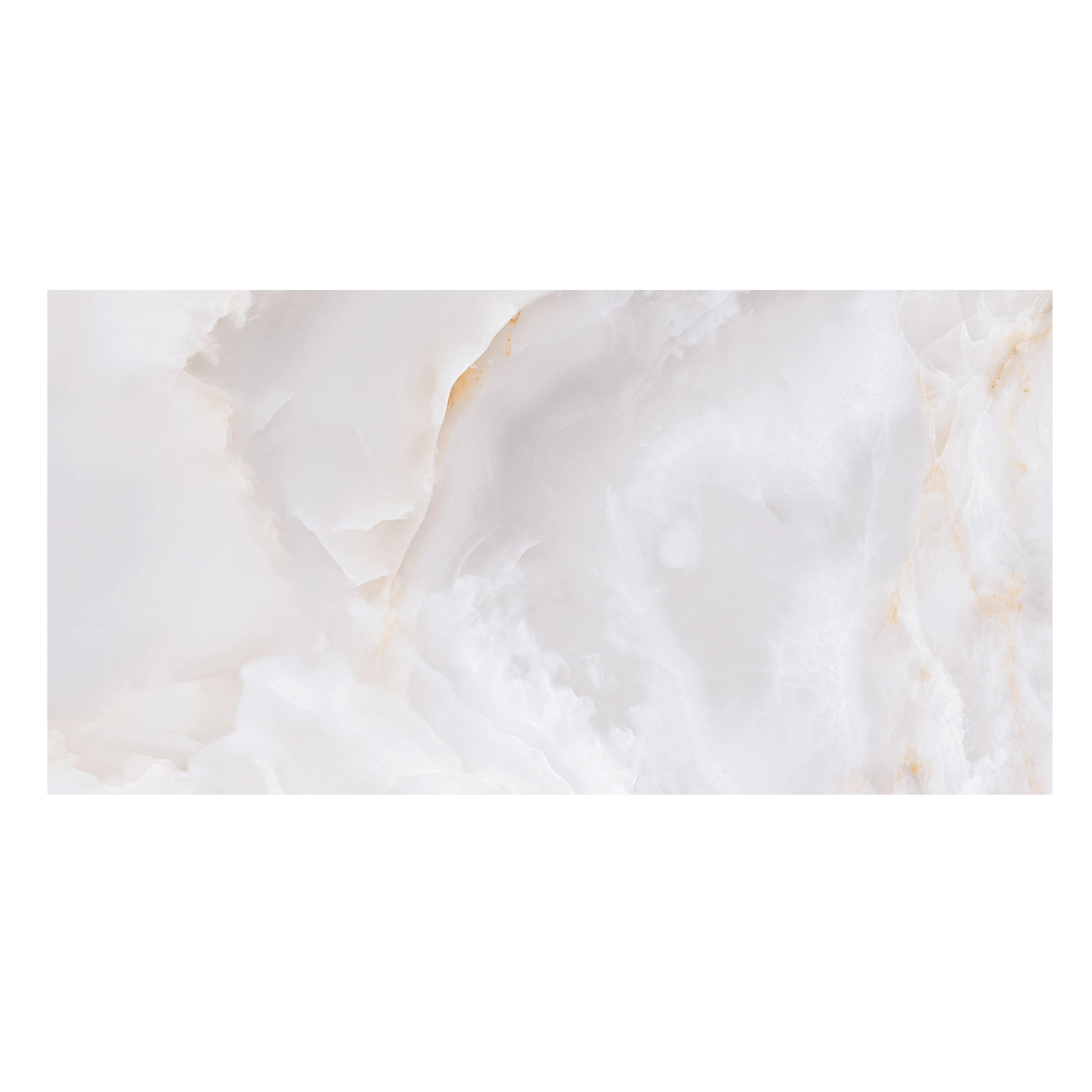 Porcelanato Marmorizado Acetinado Borda Reta Interno 60x120cm Onix Bianco Biancogres
