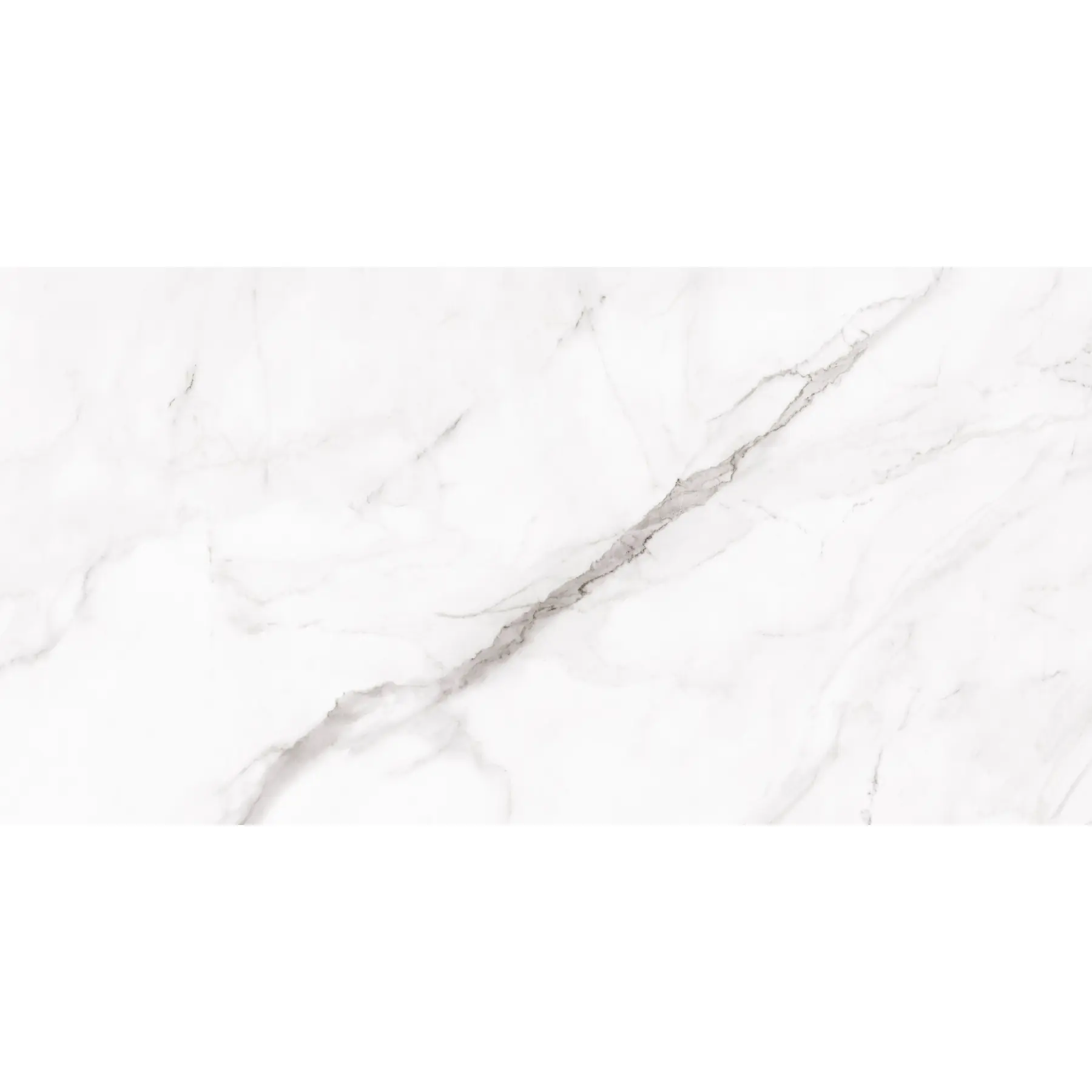 Porcelanato Marmorizado Polido Borda Reta Interno 90x180cm Calacata Altissimo Lux Biancogres
