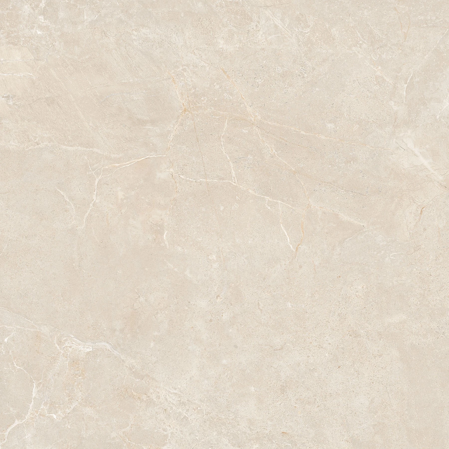Porcelanato Marmorizado Polido Borda Reta Interno 90x90cm Montreal Bege Incesa