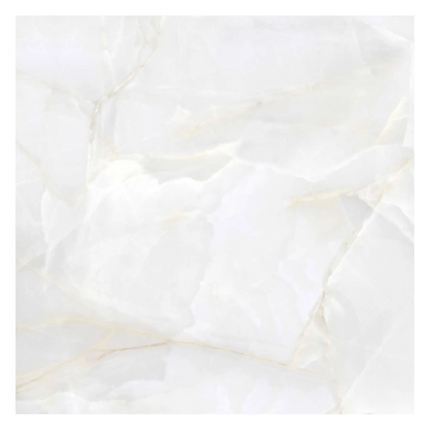 Porcelanato Marmorizado Acetinado Borda Reta Interno 100x100cm Ivory Bianco Biancogres