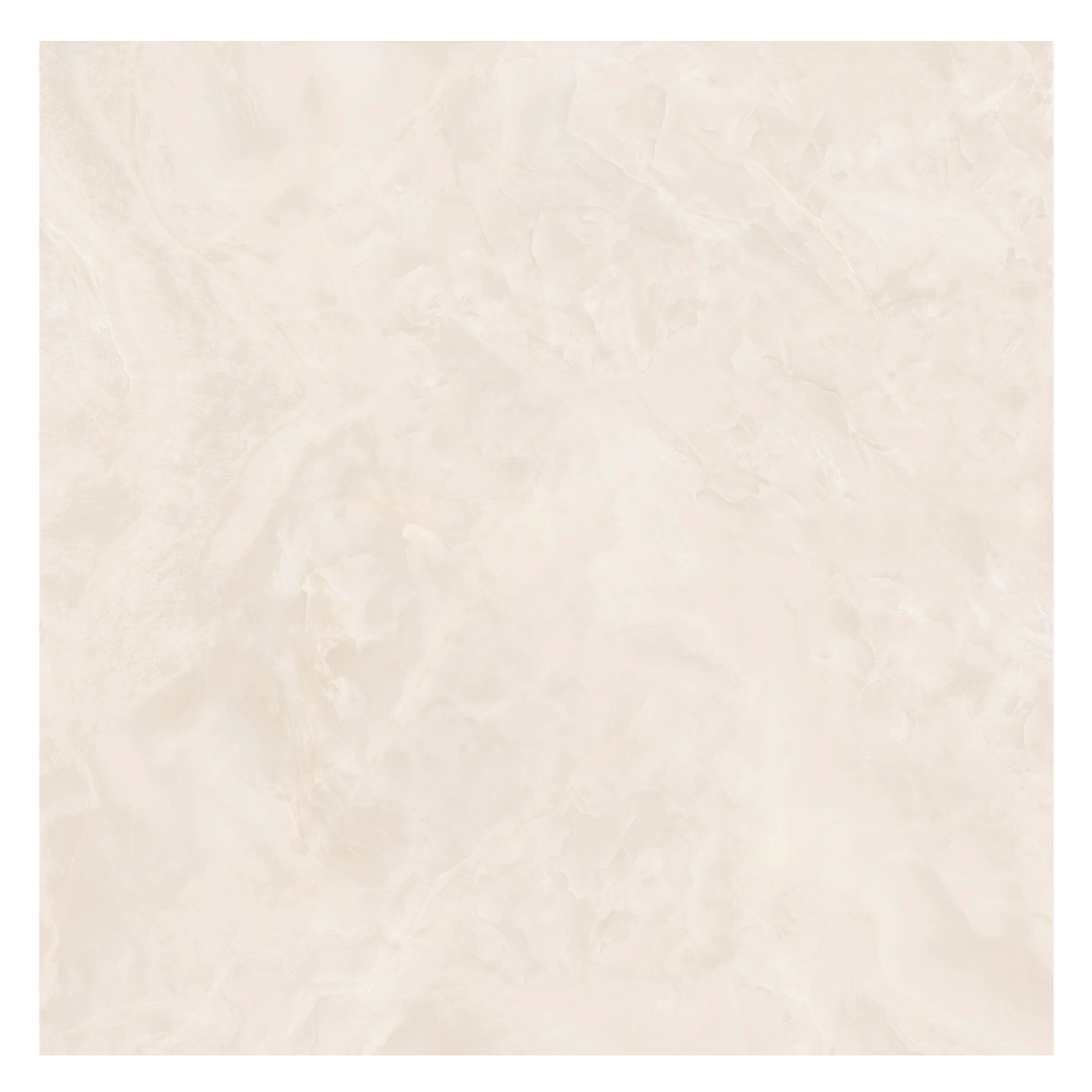 Porcelanato Marmorizado Polido Borda Reta Interno 90x90cm Olimpo Bege Incesa