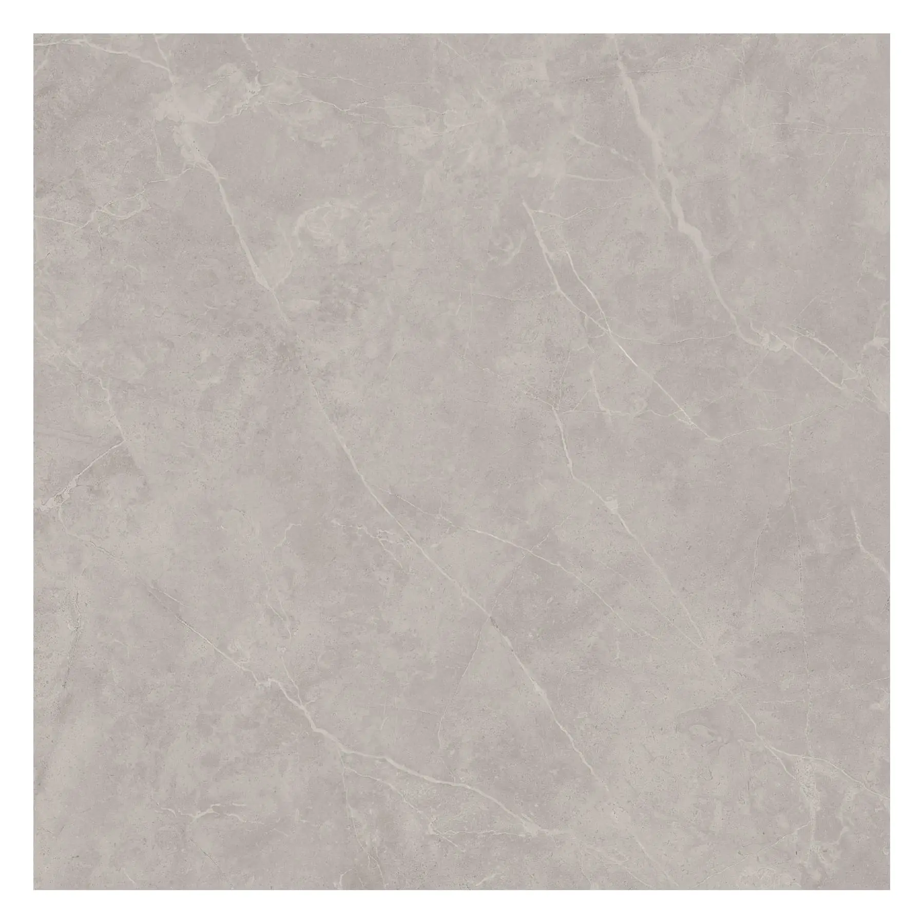 Porcelanato Cimentício Acetinado Borda Reta Interno 90x90cm Atlanta Cinza Incesa