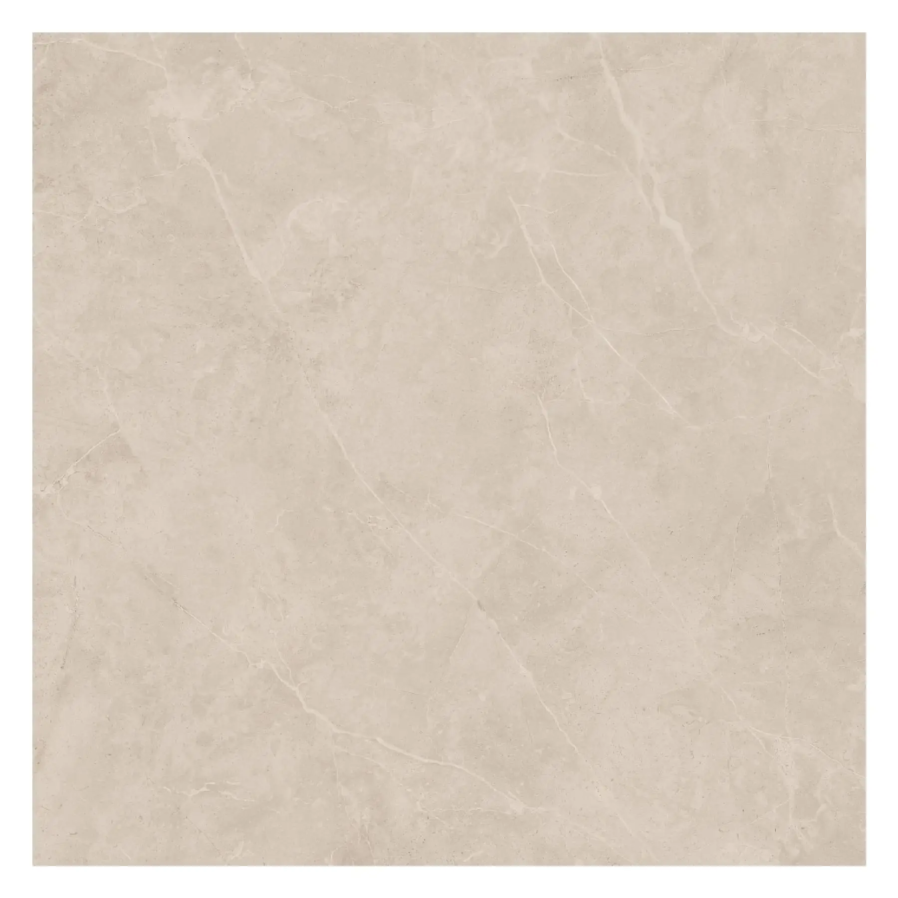 Porcelanato Marmorizado Polido Borda Reta Interno 90x90cm Atlanta Bege Incesa