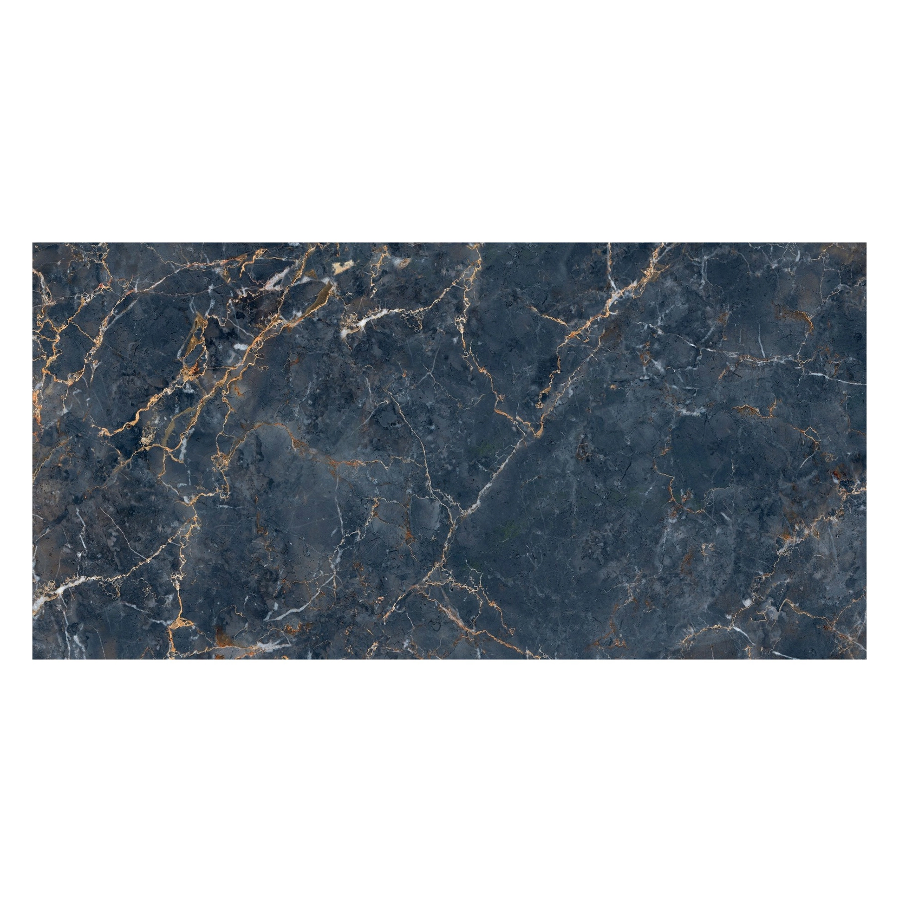 Porcelanato Marmorizado Polido Borda Reta Interno 60x120cm Marmo Blue Incesa