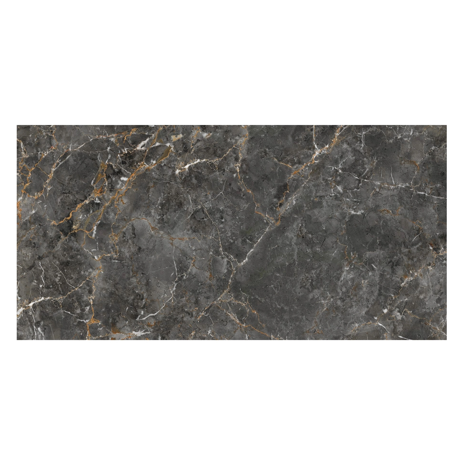 Porcelanato Marmorizado Polido Borda Reta Interno 60x120cm Marmo Grafite Incesa