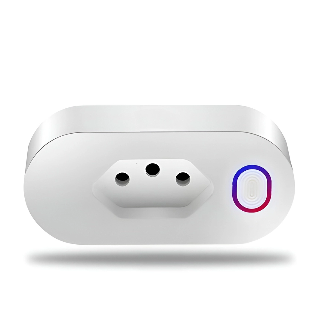 Tomada Wi-fi Inteligente 10a Bivolt Smart House Adaptador
