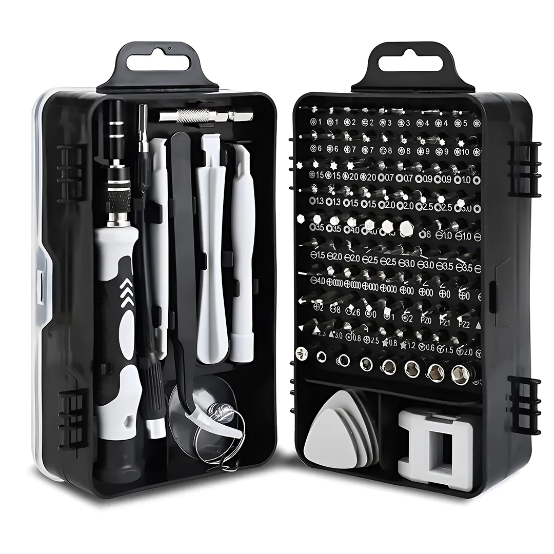 Conjunto De Ferramentas 115 Peças Manutenção Profissional
