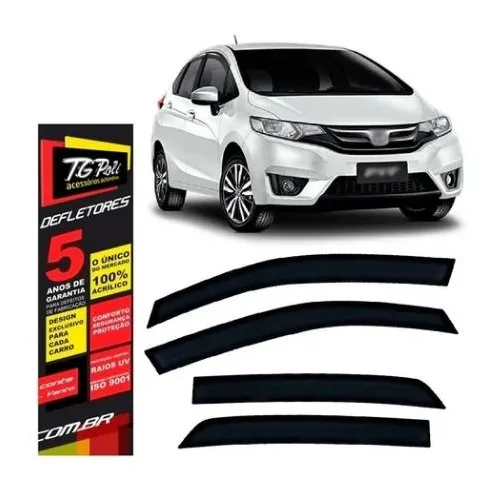 Calha de Chuva HONDA FIT 4 Portas - TGPOLI 28005