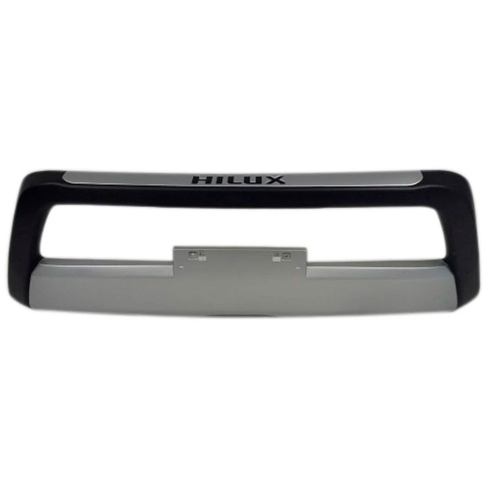 Overbumper Dianteiro TOYOTA HILUX Preto Prata - TGPOLI 07111PP