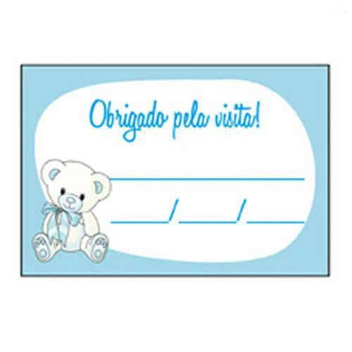 Etiqueta Lembrança Obrigado 829n Kid Art