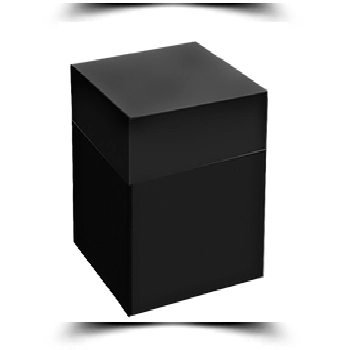 Caixa Multiuso Preta 14x15x14cm Ref.6110 T